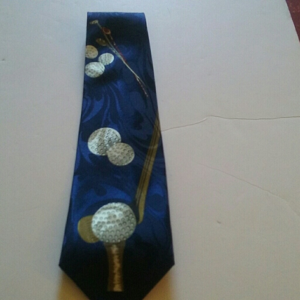 Roberto Cellini Golf Ball Design Men's Tie
